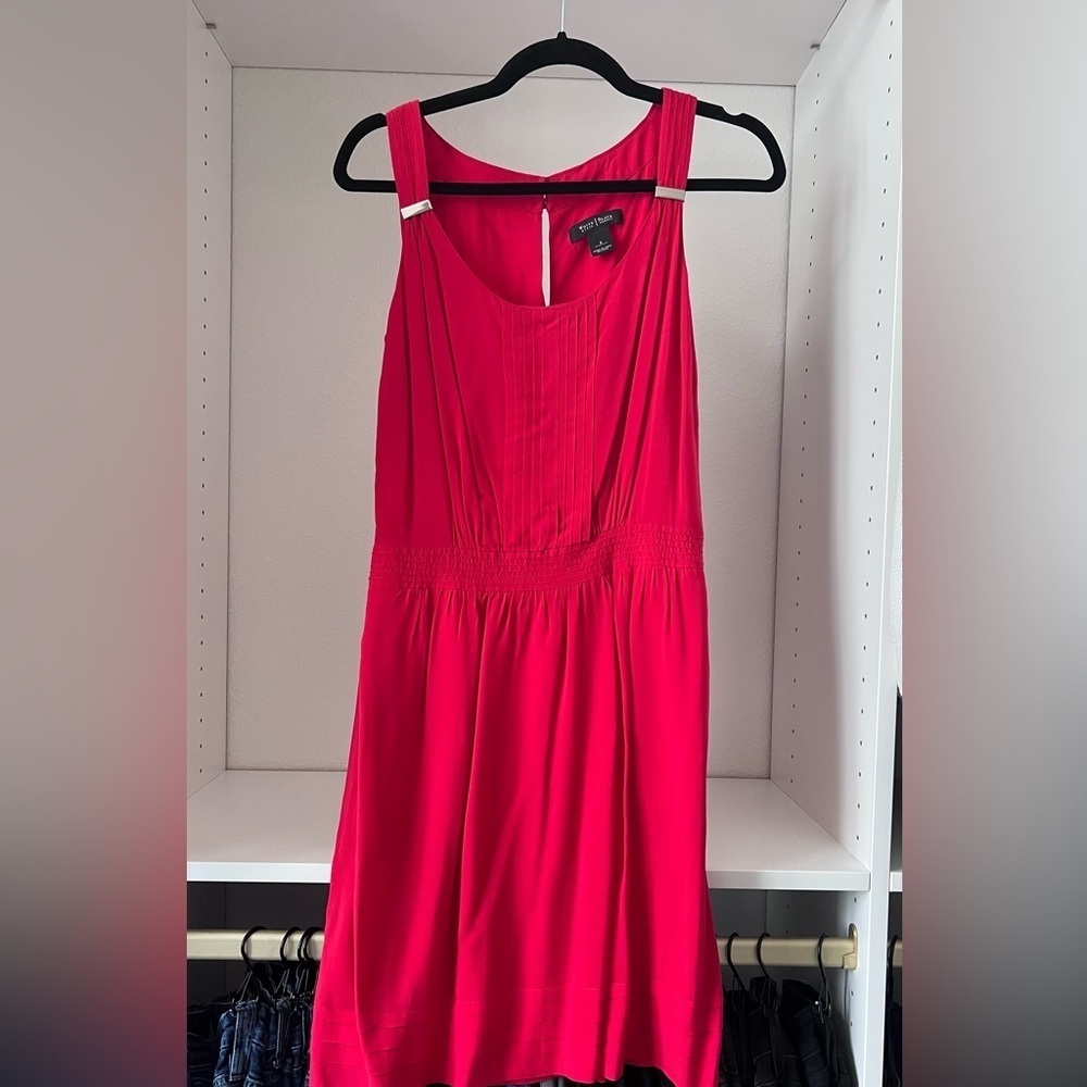 White House Black Market Red Dress
